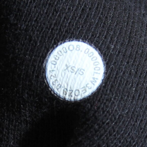 Lululemon Scuba Oversized Full Zip Hoodie Jacket Black Cotton Terry XS / Small - Picture 16 of 16